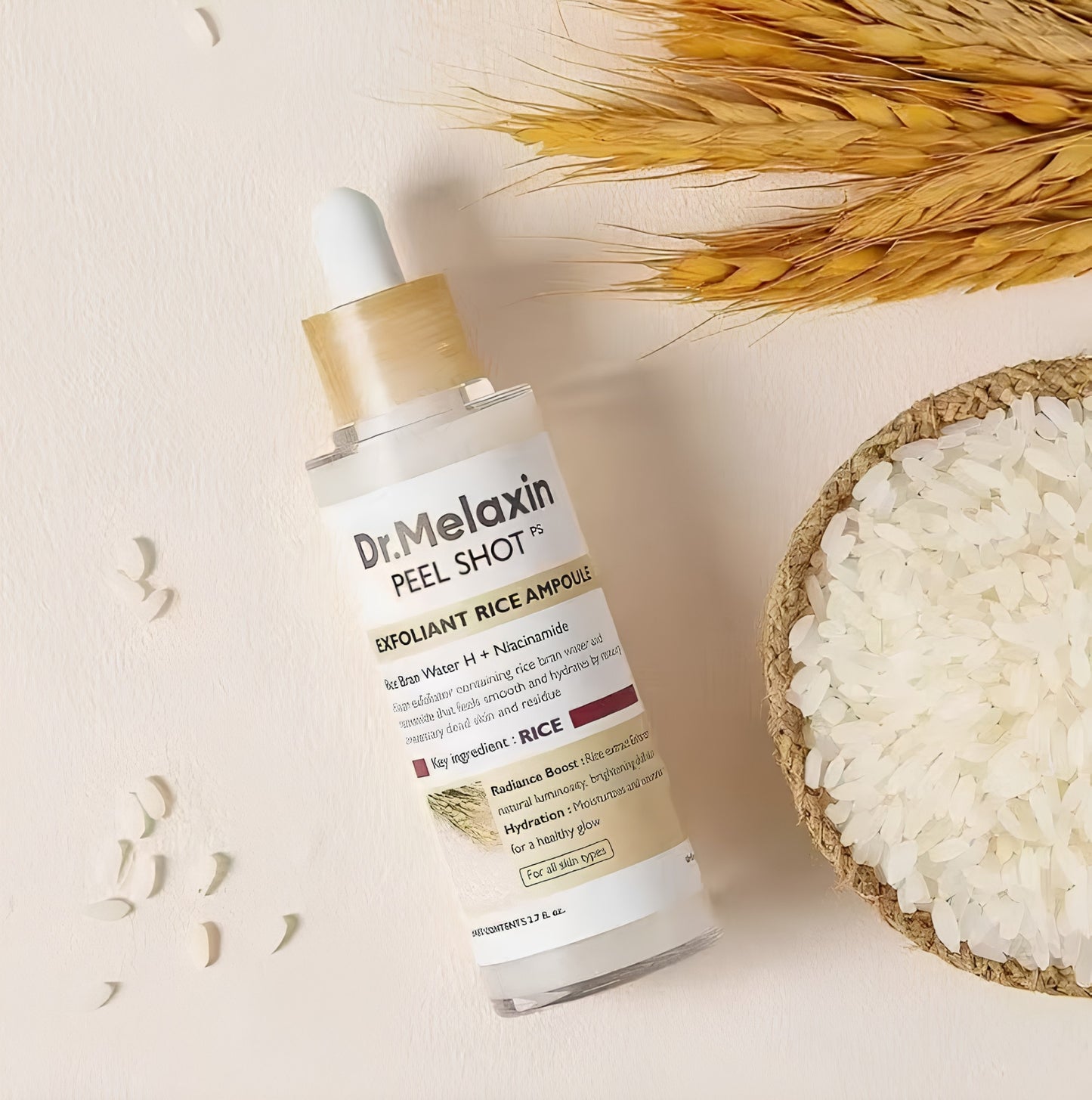 Dr Melaxin Brightening Rice Skin Renewal Ampoule Serum™